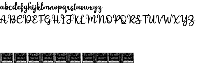 Шрифт Gabust