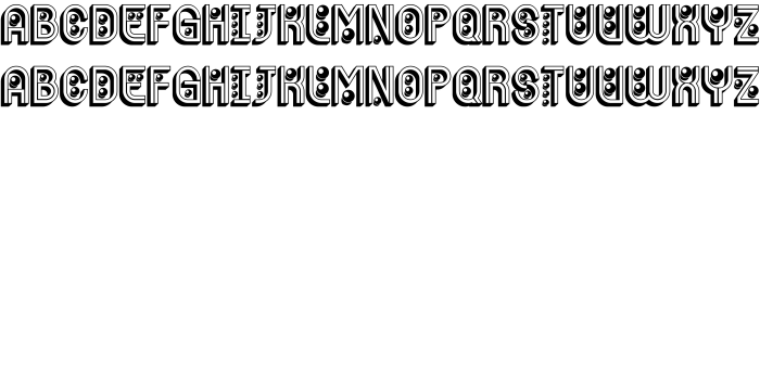 Шрифт Byzan