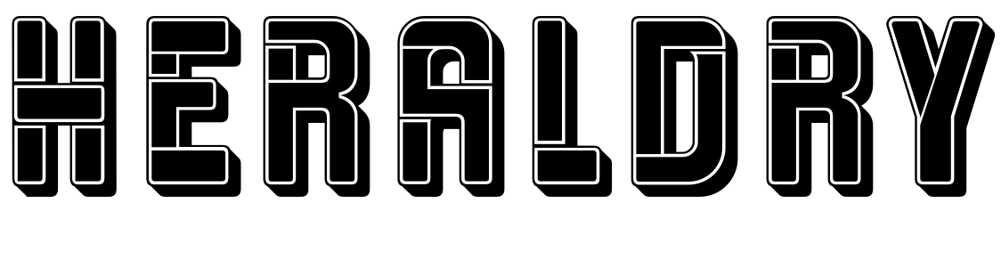Шрифт Heraldry
