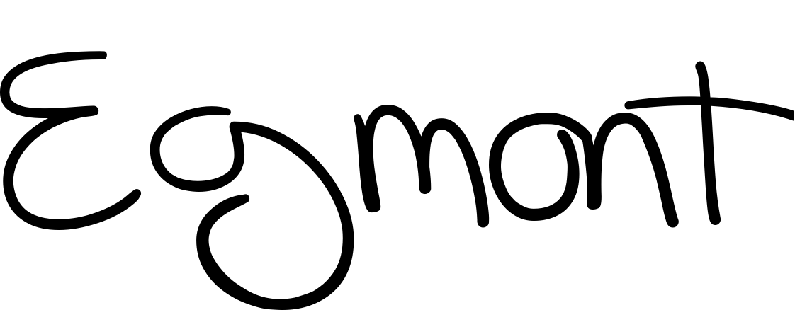 Шрифт Egmont
