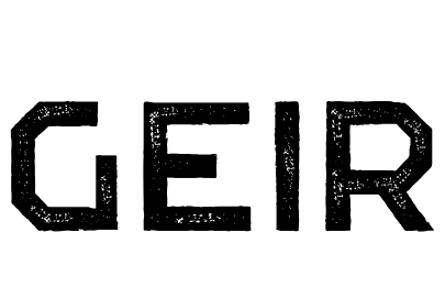 Шрифт GEIR