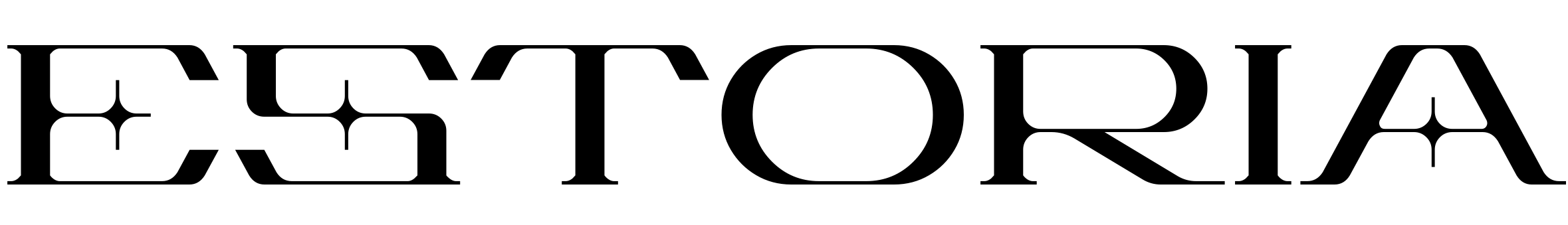Шрифт Estoria