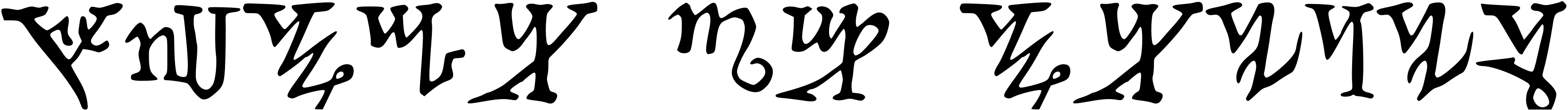 Шрифт Witch_of_Thebes