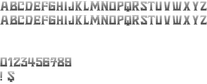 Шрифт Disk