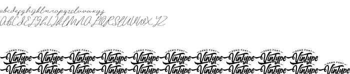 Шрифт Hopeflow Demo