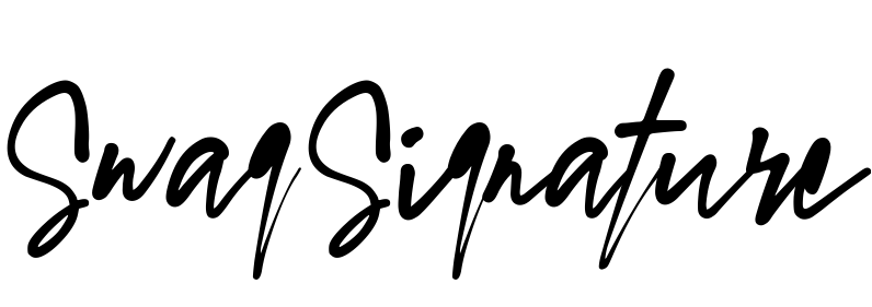 Шрифт SwagSignature