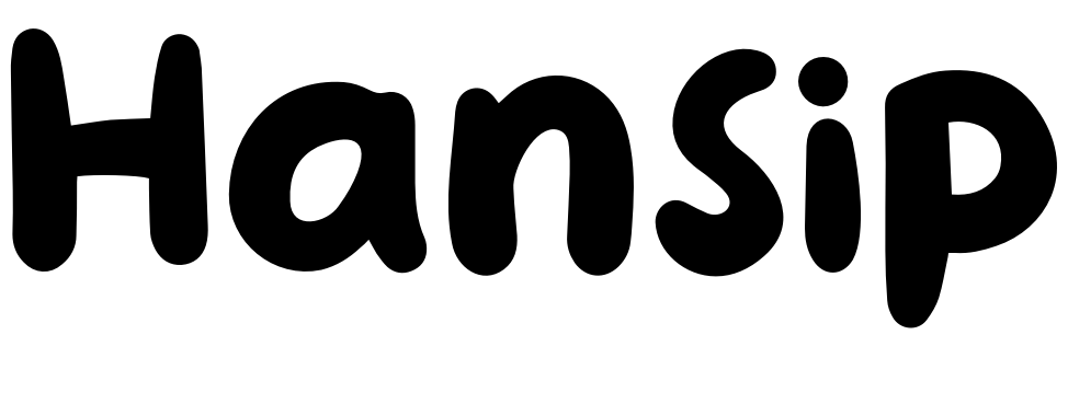 Шрифт Hansip