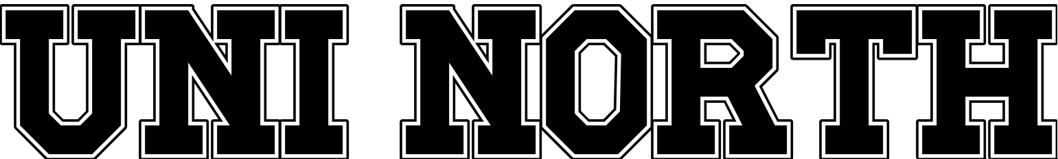 Шрифт UNI North