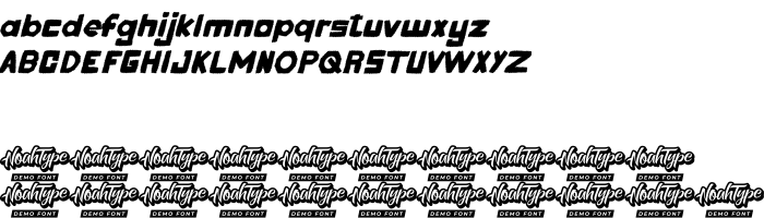 Шрифт Game Play Demo
