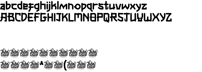 Шрифт NESUKA