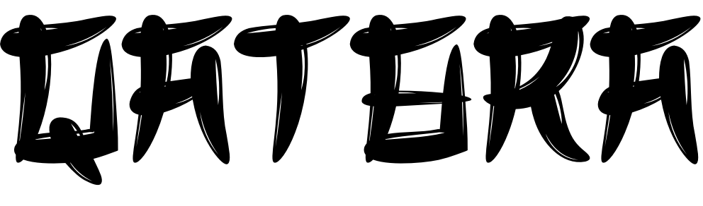 Шрифт QATORA