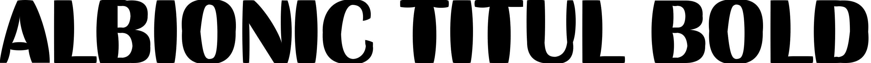 Шрифт Albionic Titul Bold