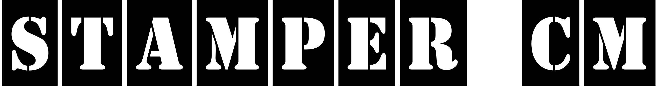 Шрифт Stamper CM