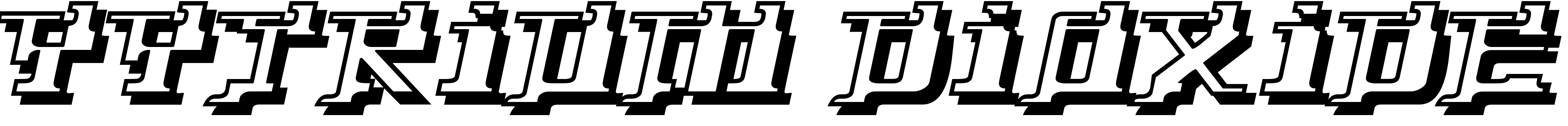 Шрифт Yytrium Dioxide